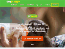 Tablet Screenshot of amzungo.com